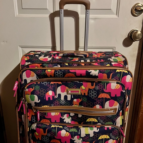 Lilybloom suitcase. Large. Only used 3 times. - Picture 2 of 8